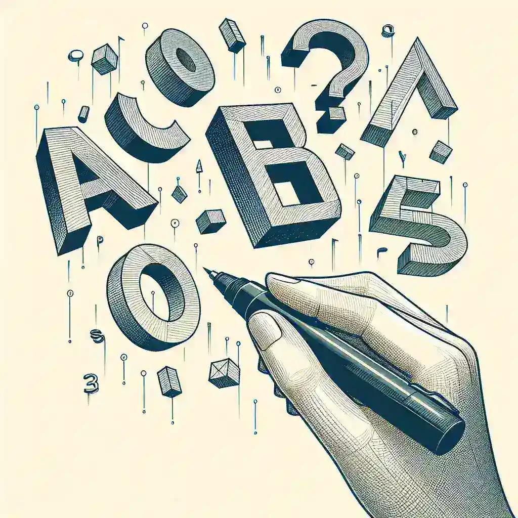 ¿Cómo dibujar letras en 3D con un bolígrafo 3D?